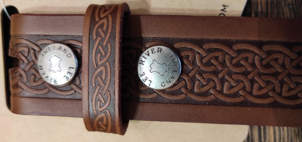 Gürtel "Snap-on-Belt Finn" braun